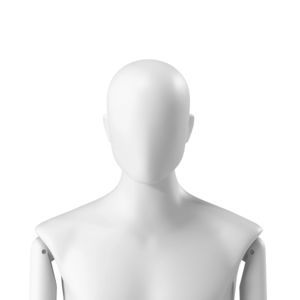 male display mannequin head 1