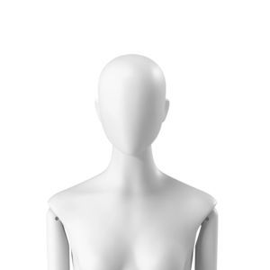 female display mannequin head 1