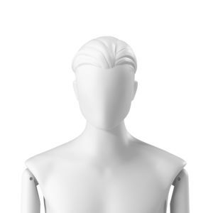 male display mannequin head 1