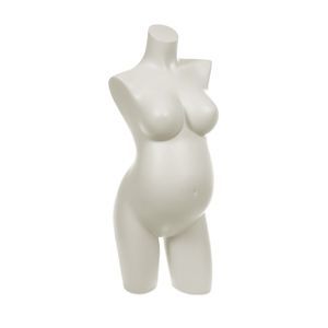 pregnant woman display mannequin torso 1