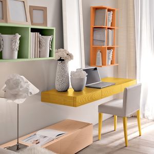 wall-mounted desk