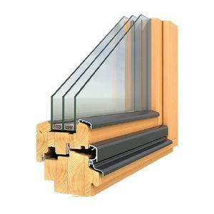 wooden window