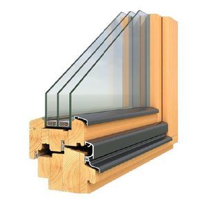 wooden window