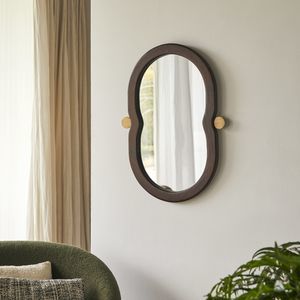 wall-mounted mirror