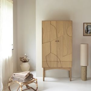 contemporary wardrobe
