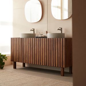 double washbasin cabinet