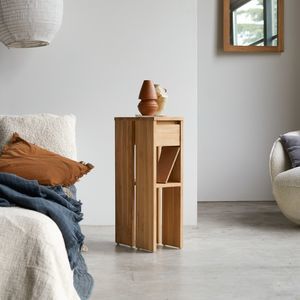 contemporary bedside table