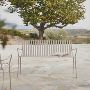 contemporary garden bench