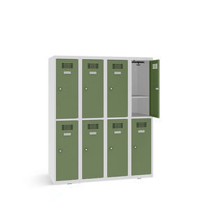 sheet steel set of lockers