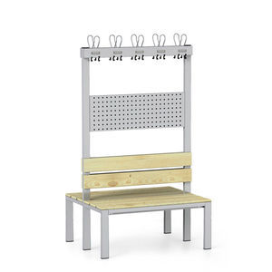 contemporary locker room bench