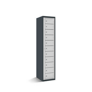 powder-coated steel set of lockers