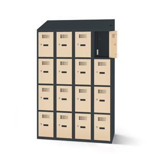 steel set of lockers