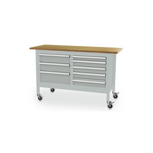 powder-coated steel work-bench