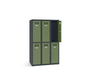 powder-coated steel locker