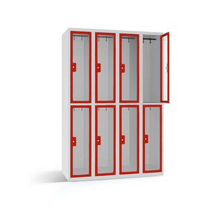 powder-coated steel set of lockers