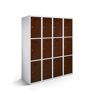 powder-coated steel locker