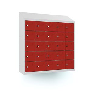 sheet steel set of lockers