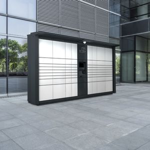 sheet steel set of lockers