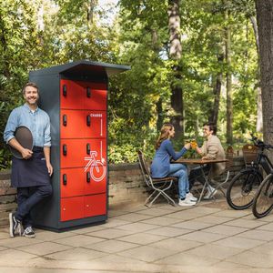 electric bike charging station