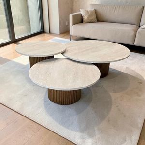 contemporary nesting tables