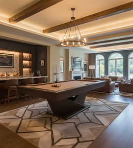 contemporary billiard table