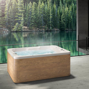 above-ground hot tub