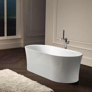 oval bathtub
