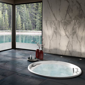 above-ground hot tub