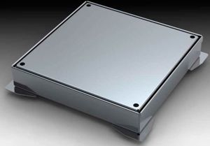galvanised steel manhole cover