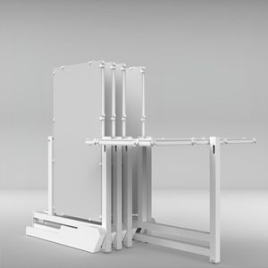 double-sided tile display rack 1