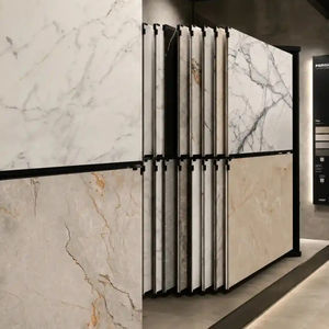 slab tile display rack