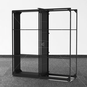 wall-mounted tile display rack 1