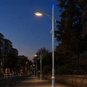 urban lamp post