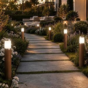 garden bollard light