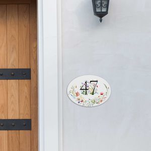 door signage plate