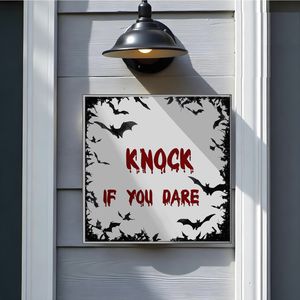 outdoor signage plate