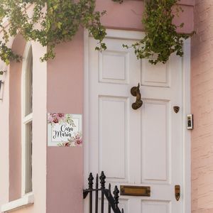 door signage plate