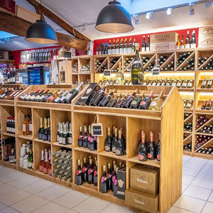 bottle display rack