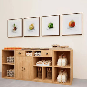 solid wood counter