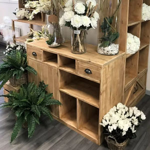 solid wood counter