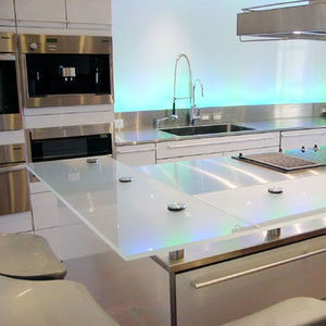glass countertop