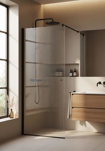 fixed shower screen