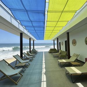 fabric shade structure