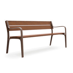 modern public bench