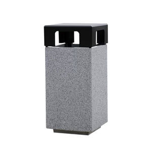 sheet metal trash can