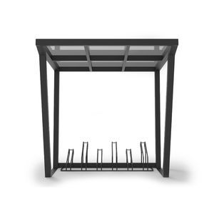 polycarbonate canopy cycle shelter