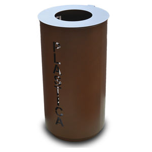 metal trash can 1