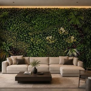 synthetic green wall