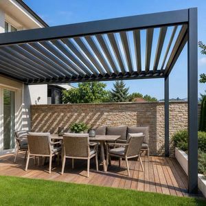 self-supporting pergola