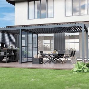 self-supporting pergola